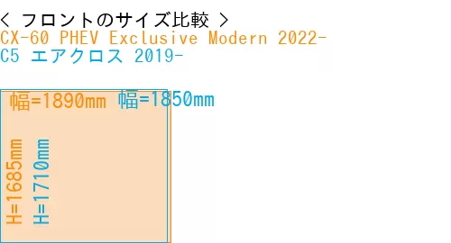 #CX-60 PHEV Exclusive Modern 2022- + C5 エアクロス 2019-